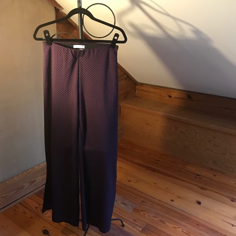 Urban Outfitters Navy Wide Leg Pants, NWT, M - Picture 3 of 12